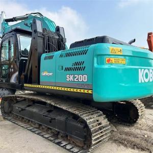 Cheap Durable Kobelco SK200-8 Excavator 20 Ton Class with Operator Comfort Features for sale