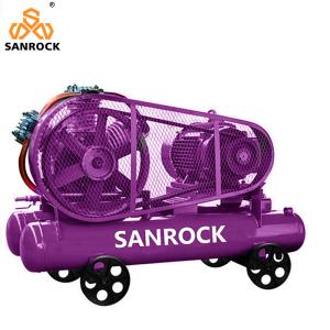 Piston Air Compressors Machine Belt Driven Air Compressor With Tank Industrial