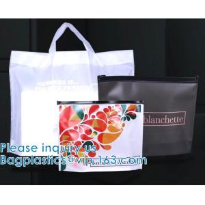 China Biodegradbale, Make Up Pouch With Zippe, Travel Toilet Cosmetic Bag, Bikini Zip Lock Slider Packaging Bag on sale