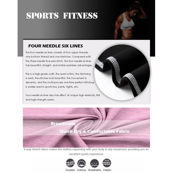 Women'S Work Out Shorts Zipper Phone And Key Pocket On Back Waist Band