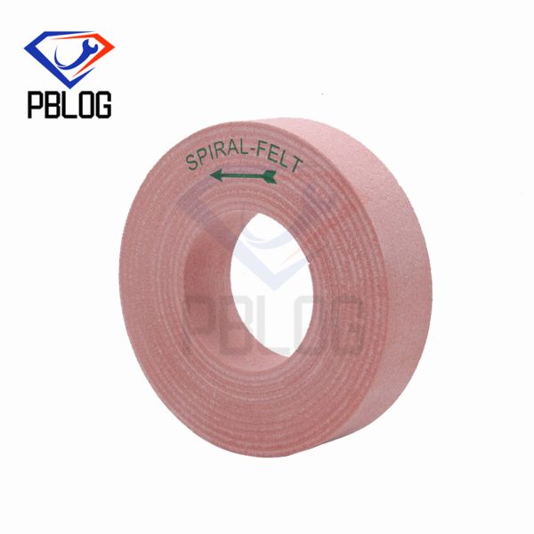 Quality customizable glass edge processing tools  Spiral wool Wheels felt  polishing disc wholesale