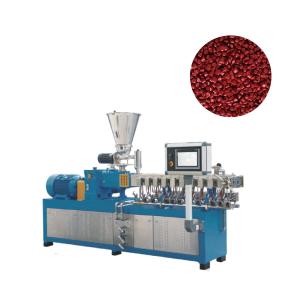 PE PVC PP PS Masterbatch Machine Extruder , Compounding Plastic Pelletizer