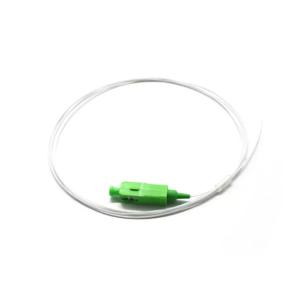 SC APC Pigtail Single Mode 0.9mm G657A1 Fiber Optic Pigtail White Color