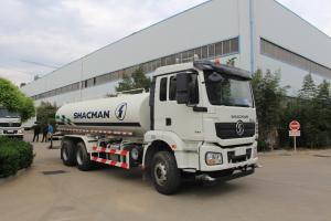 Cheap SHACMAN H3000 3000 Gal Water Truck 4x2 Euro V White Truck Water Tanks for sale