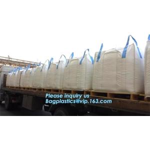 China supplier factory price white big bulk FIBC woven 1 ton pp jumbo bag