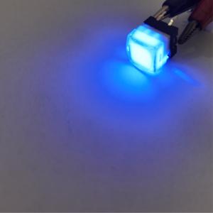 12x12x14.6 50mA 28VDC LED Tact Switch For Prototyping