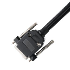 Customized Industrial Cable Connectors DB-15P Female To HSG 43025-0800 Pitch 3