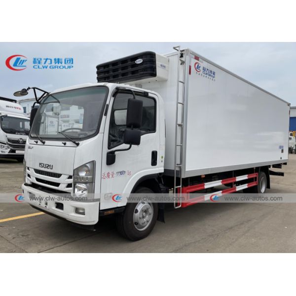 Quality ISUZU 4x2 6 Wheeler 10T Refrigerator Van Truck wholesale
