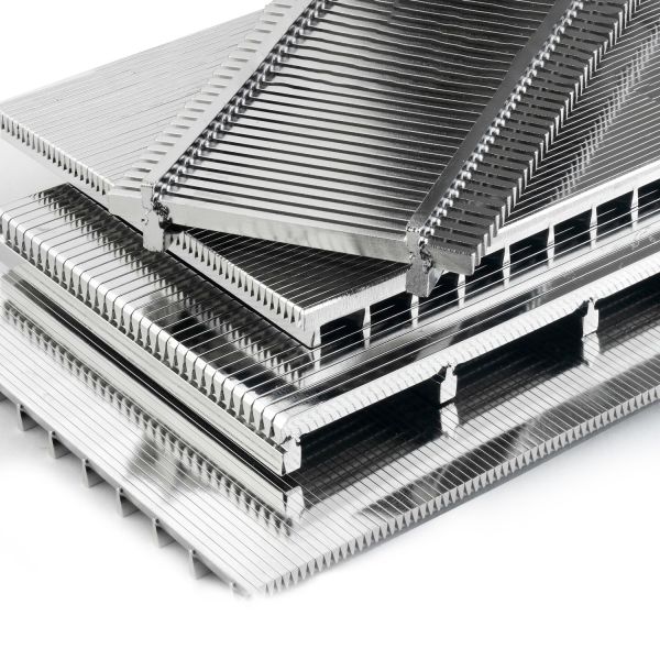 Stainless Steel Wedge Welded Filter Plate Wedge Wire Screen Support Grid Screen