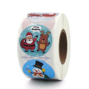ISO9001 Eco Friendly Hot Glue Christmas Gift Tag Custom Paper Stickers,Elevate Your Product s Image