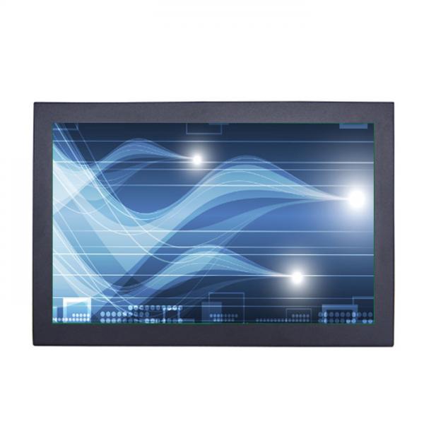 Quality 15.6 inch industrial chassis LCD touch monitor displays with VGA,DVI, HDMI input for industrial control wholesale