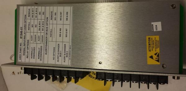 Quality Bently Nevada 81546-01 Signal Input Relay Board with 320mm Length Plug-and-Play Industrial-Grade Durability wholesale