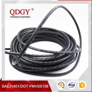 DOT SAE J1401 standard FMVSS 106 approved Rubber brake hose with two PVA