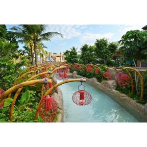 Customized Waterfall Vison Waterparks Playground Equipment Spray Lazy river