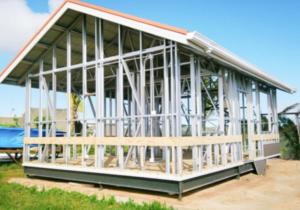 China Stud Cold Formed Light Gauge Steel House Construction Roof Trusses Framing on sale