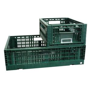 Cheap foldable plastic mesh fruit crate Manufacturer