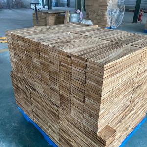 Customized Size AB Grade Natural Burned Paulownia Floating Shelves for Floating