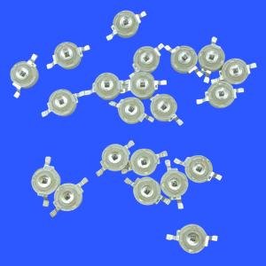 850nm Infrared Wavelength Clear Convex Lens 120 Deg 3W High Power IR LED Emitter