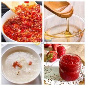 200kg per Batch Industrial Sauce Cooking Kettle with Mixer and Stirrer Diameter