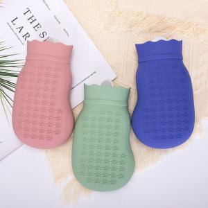 500ML Leakproof Rubber Hot Water Bottle With Soft Cover For Menstrual Bed