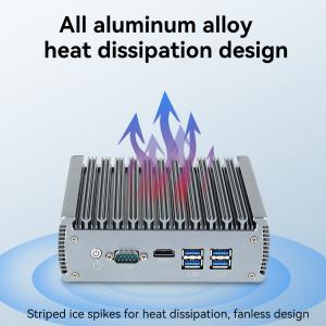 Intel I5 1145G7 Processor With Six LAN One COM and 1 HDMI Industrial Mini PC