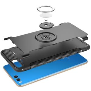 Cheap Ring Magnetic Armor bracket shatter-resistant Color Blue Red Case For Oppo R9 Plus F3 Plus R11 A79 F5 R15 X23 F9 PRO A7X for sale