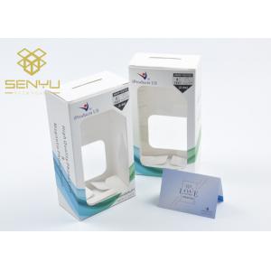 Phone Accessories Packaging White Window Full Color Printed Customized