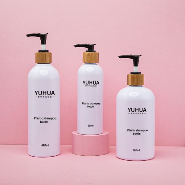Quality 250ml 480ml 500ml Plastic Packaging Bottles For Shampoo wholesale