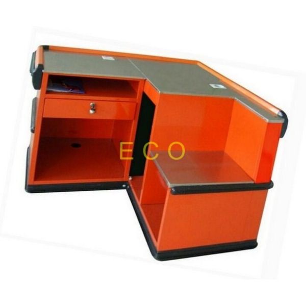 Supermarket Cash Desk Grocery Store Checkout Counters , Clothing Store Checkout