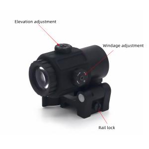 Tactical G43 3X Sight Magnifier Switch To Side Quick Detachable