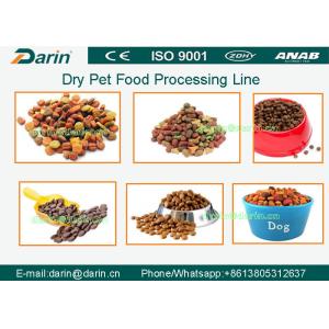 Dry method pet dog food production line making machine