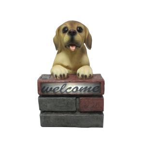 Puppy Welcome Garden Critter Solar Lights With CE / GS / TUV / UL Certificate