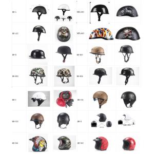 Wholesale and OEM Vintage Motorcycle Helmet High Quality Open Face Helmet Half