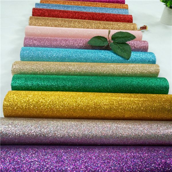 Thick Material Removable Shiny Silver Wallpaper Wall Covering For Salon
