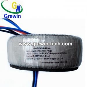 China 40va Copper Wire Good Quality audio toroidal transformer on sale