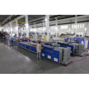 High Speed Profile Extrusion Equipment , Reliable Upvc Profile Extrusion Line