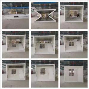 Mini Coffee Sea Mobile Prefab Shipping Houses Expandable Foldable Container
