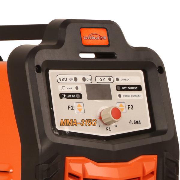 Digital 315A MMA ARC Welding Machine Multi Functional 1.6-6.0mm Electrode Diameter