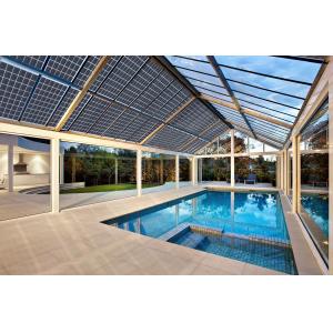 BIPV Monocrystalline Custom Solar Panels Glass