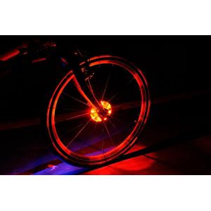 10lm LED Bicycle Spoke Light 15 Graphic Fast Flash