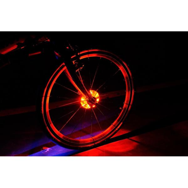 Quality 10lm LED Bicycle Spoke Light 15 Graphic Fast Flash wholesale
