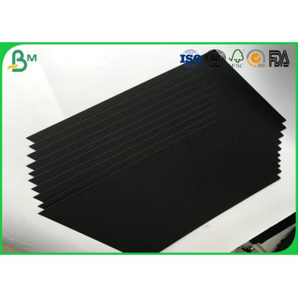 Quality ISO Certificted 120g - 400g Cardboard Paper Roll / Uncoated Black Card Board For Printing Name Cards wholesale
