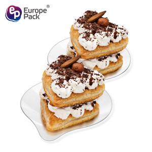 Cheap Clear partition plastic disposable breakable plates for sale for sale