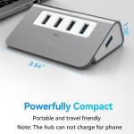 10 Port Usb C Hub Portable USB C Hub Type C To 4 USB A Ports For PC Tablet