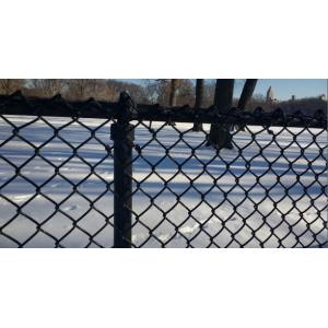 chain link wire mesh fence 50mm x 50mm hot dipped galvanized chain wire tension