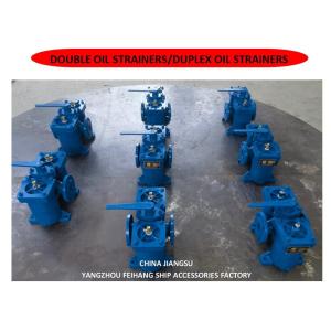 2"-DN50 Duplex Oil Strainer Model AS16050 Cb/T425 Body Cast Iron Filter