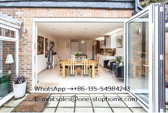 exterior heavy aluminum bi fold storefront bifold doors design australian standard glass folding door