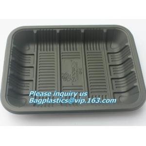 Fully Renewable Unbleached Wheatstraw and Sugarcane Fibers Takeout Containers