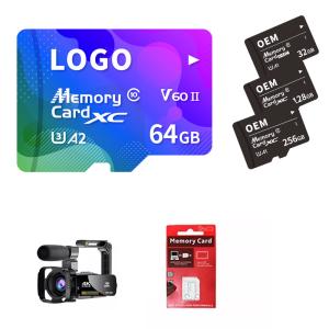 Customized Logo High Speed Tf Card 128Gb Mini Sd Card For Camera