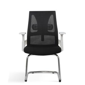 Visitor Modern Mesh Office Swivel Chair With Wheels 2ft Five Star Armrest 0